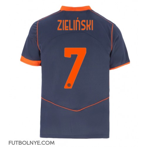 Camiseta Inter Milan Piotr Zielinski #7 Tercera Equipación 2025-26 manga corta
